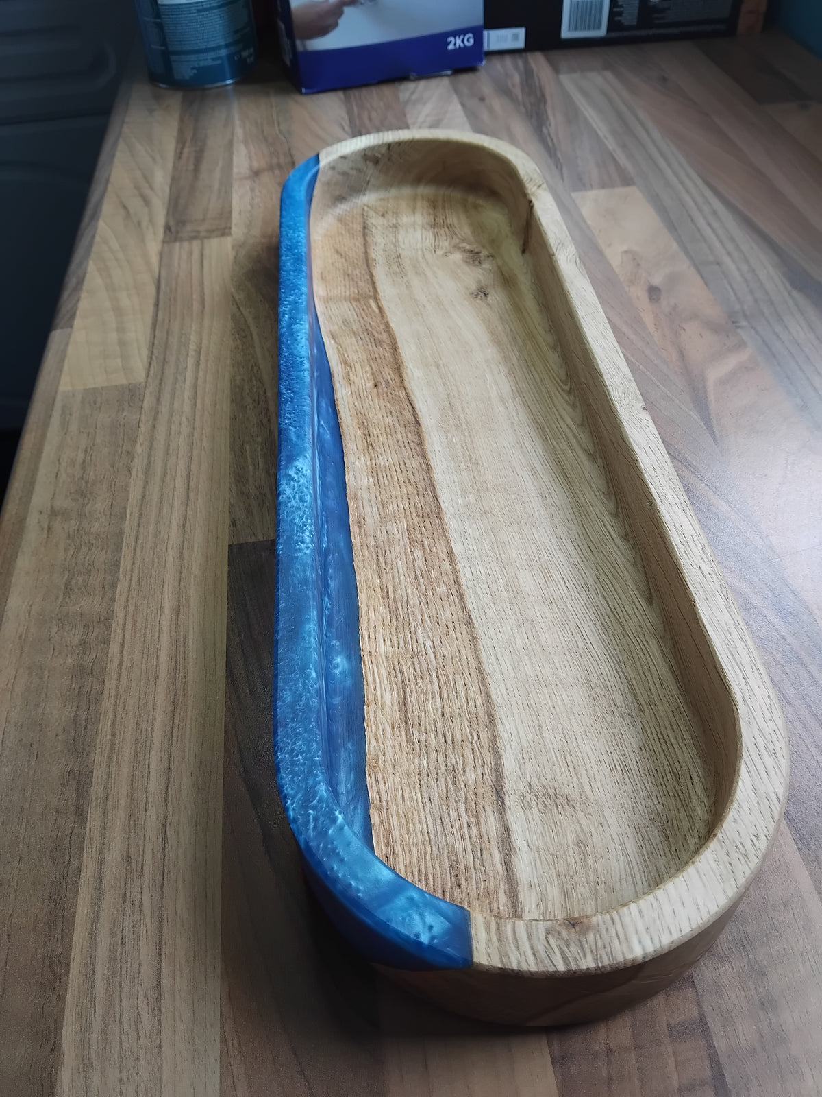 Wood & Resin Centrepiece Bowl