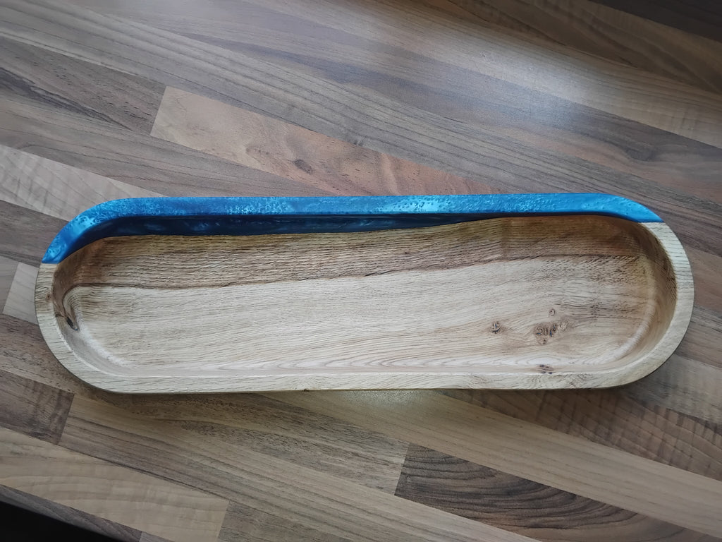 Wood & Resin Centrepiece Bowl