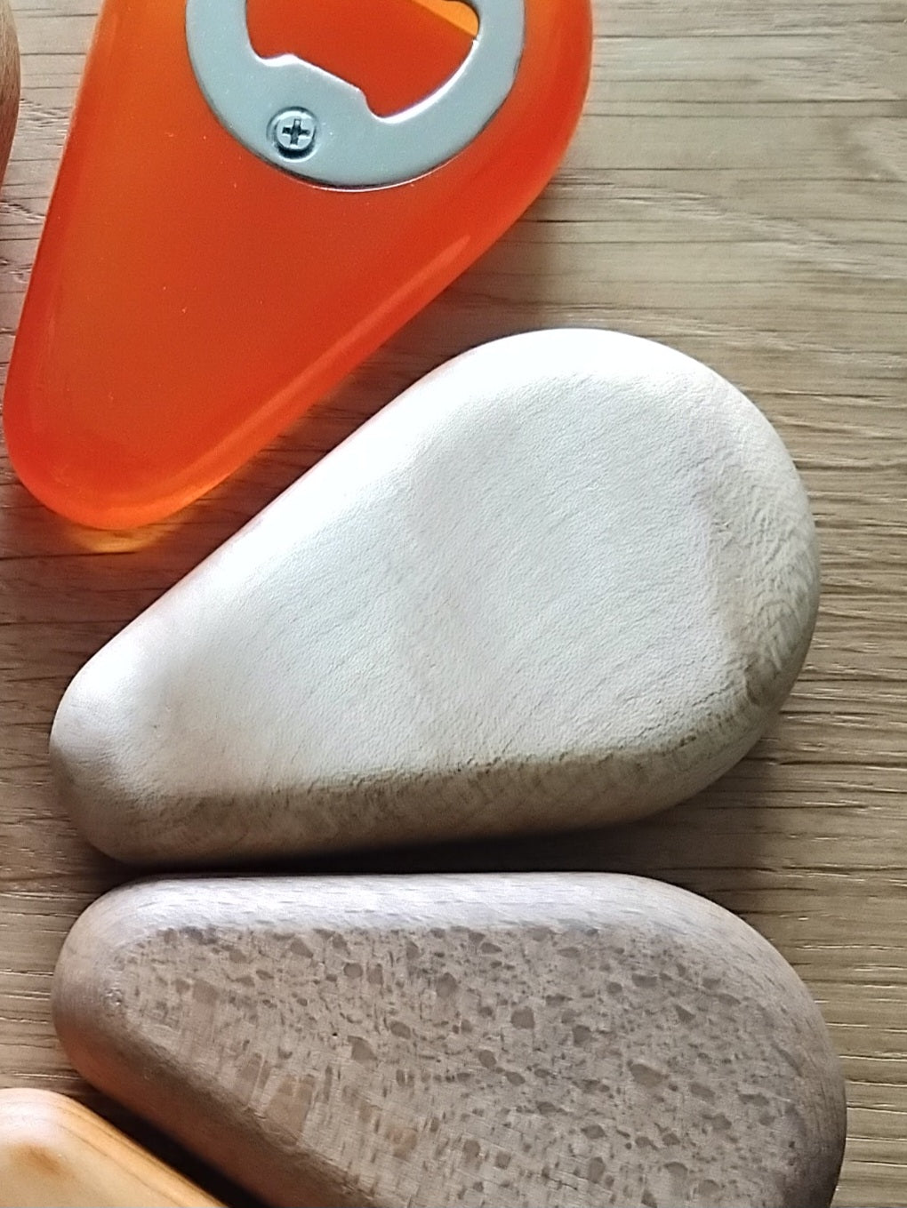 Teardrop Ergonomic Wooden Bottle Opener