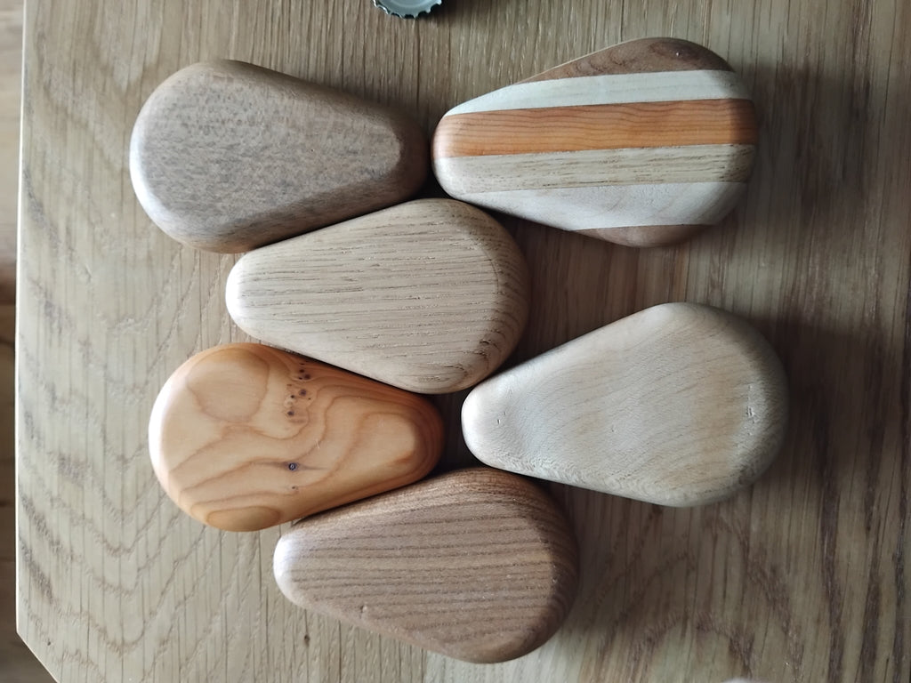 Teardrop Ergonomic Wooden Bottle Opener