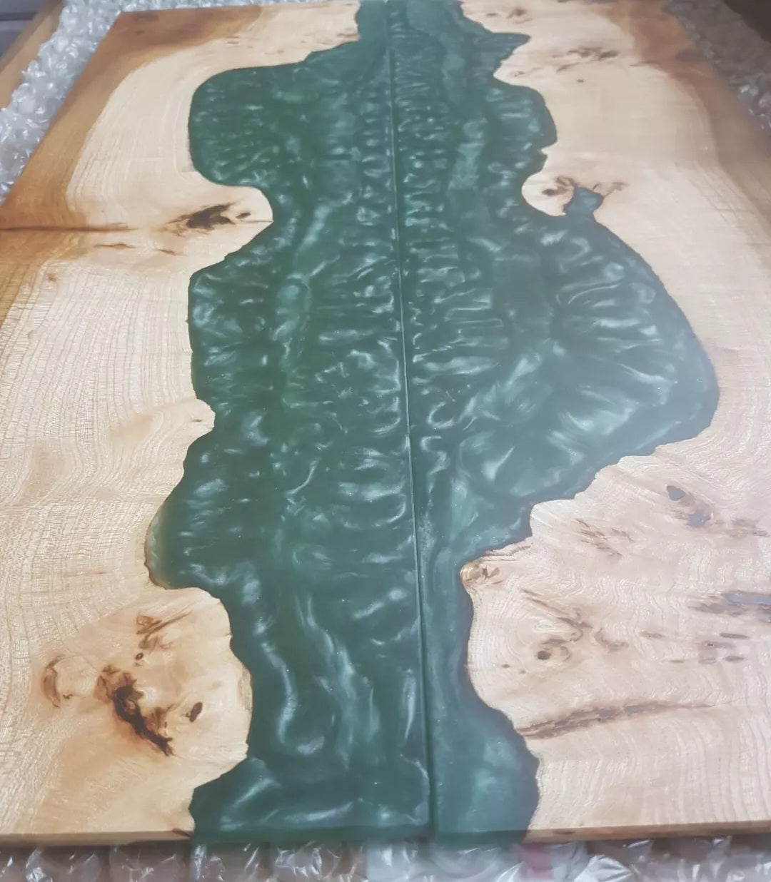 Custom Resin & Wood Centrepiece — Made to Order