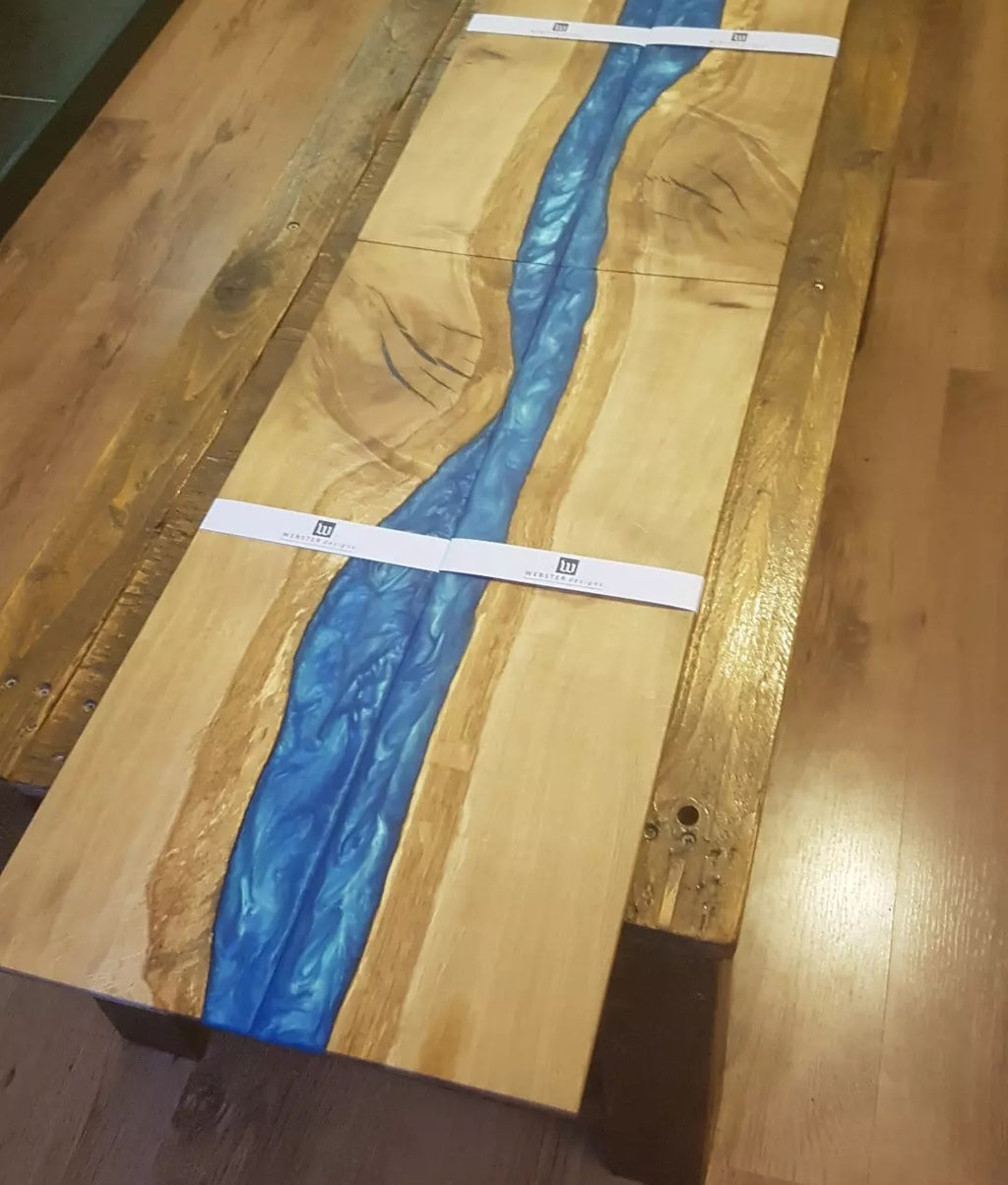Custom Resin & Wood Centrepiece — Made to Order