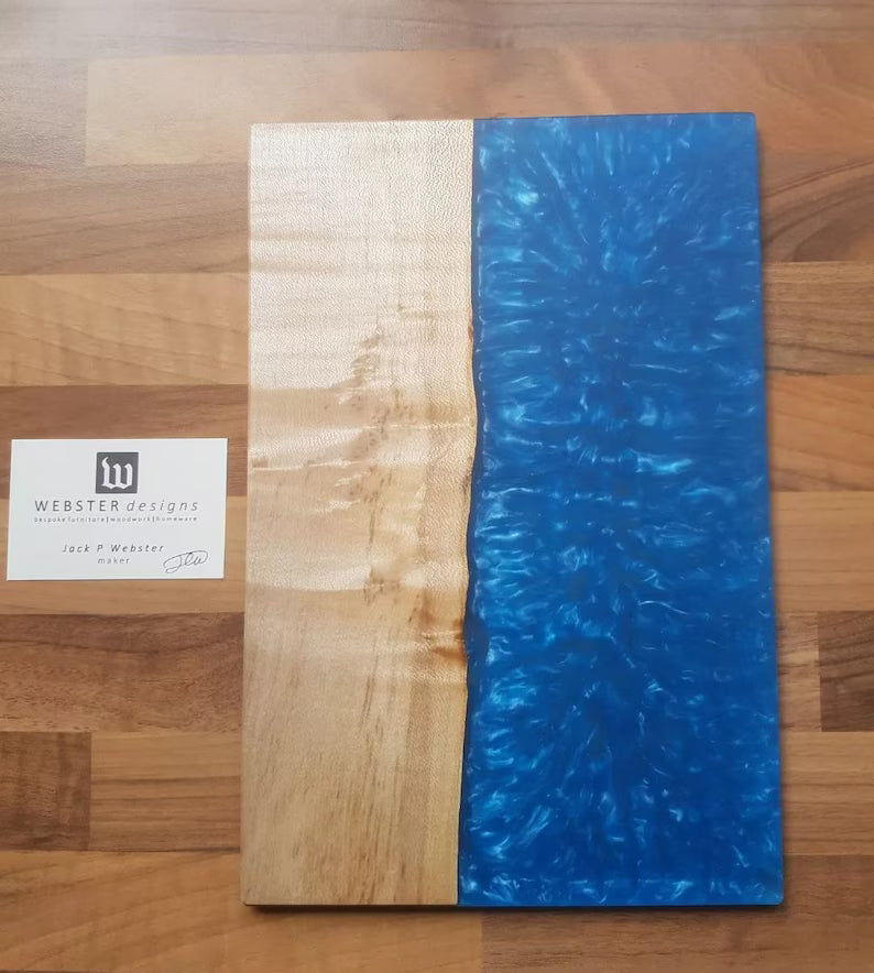 Handcrafted Resin & Wood Placemats & Coasters Custom Made To Order