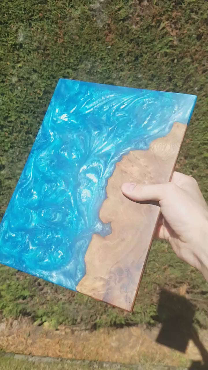 Handcrafted Resin & Wood Placemats & Coasters Custom Made To Order
